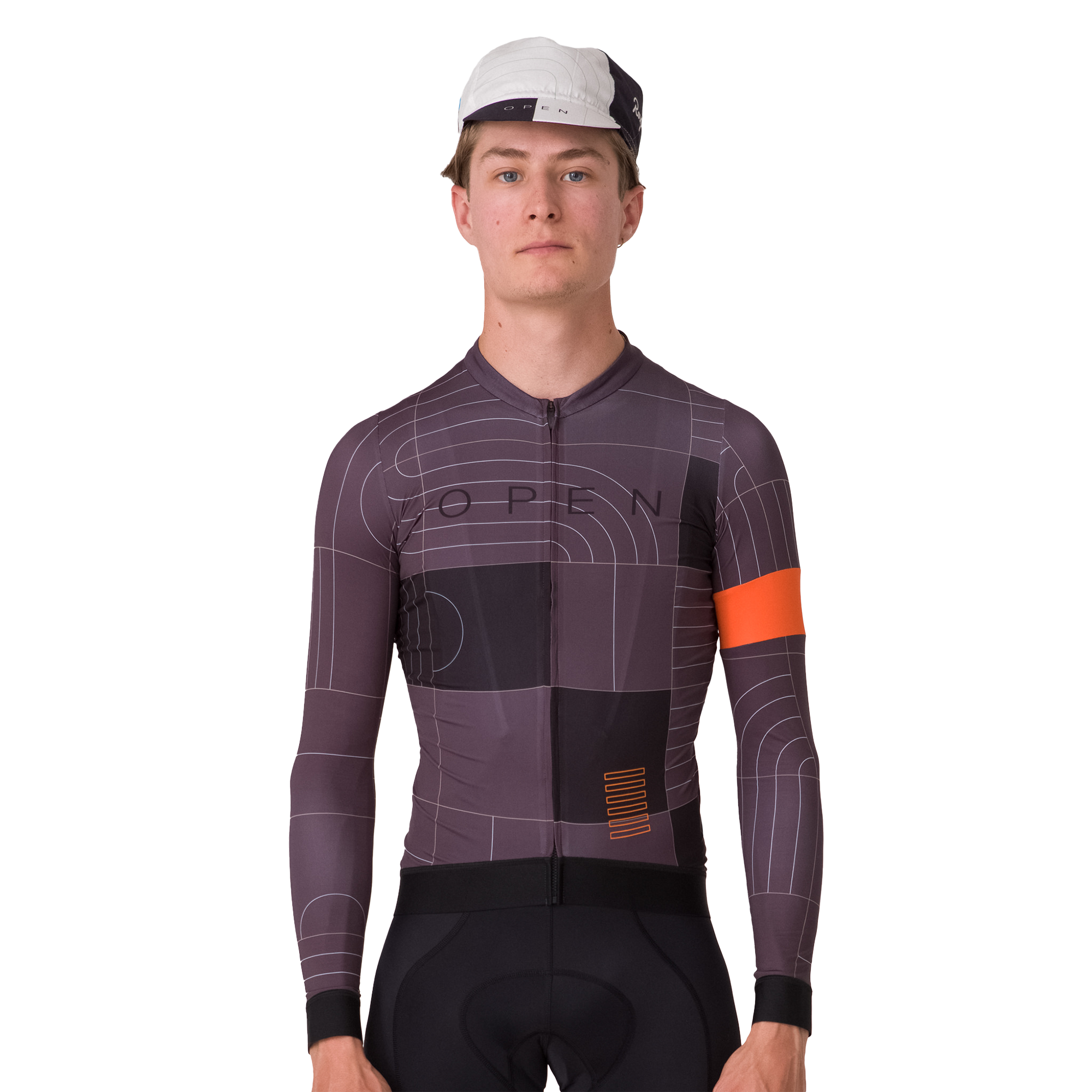 Rapha/OPEN Mens Pro Team Long Sleeve Training Jersey | L | OPAPPTLSMENL