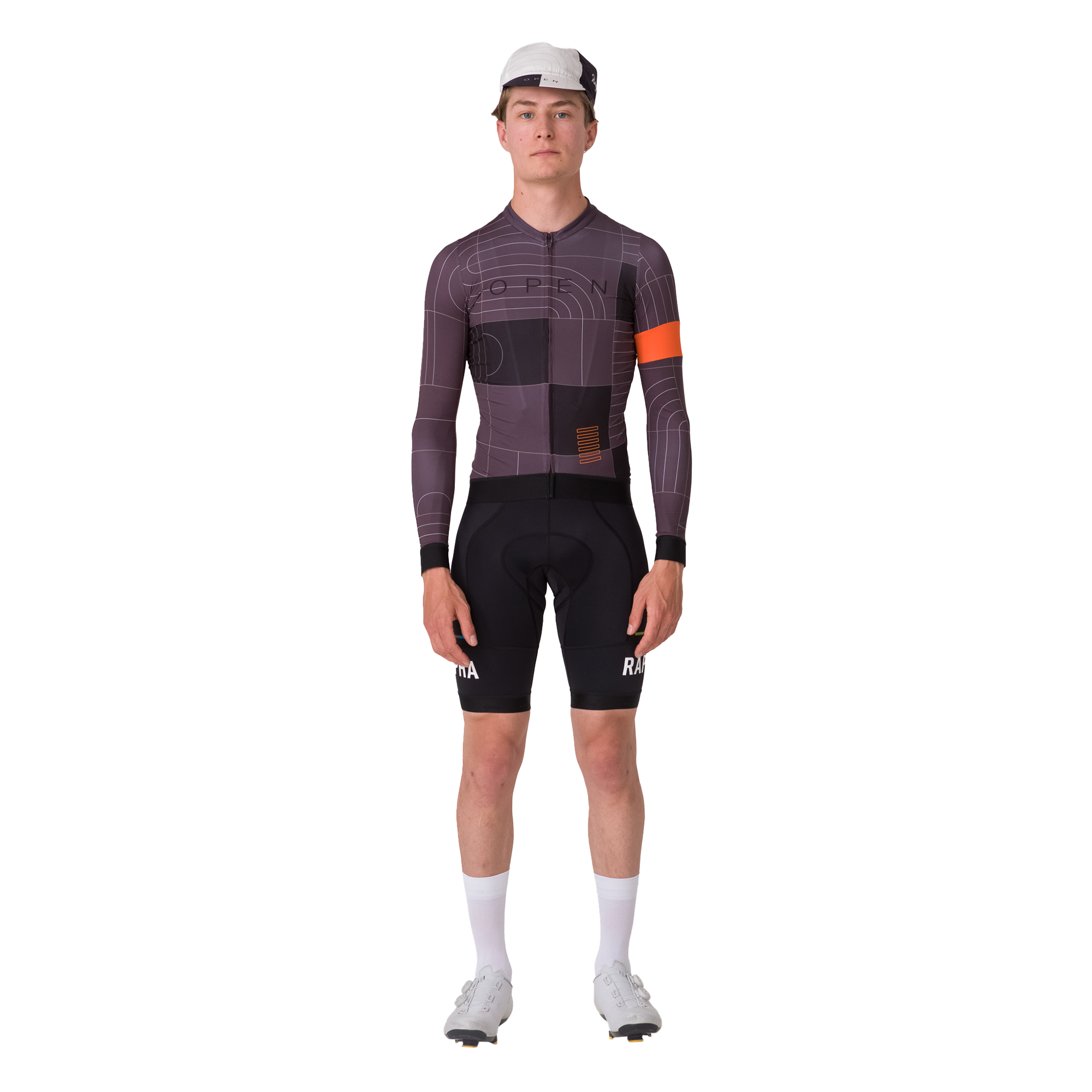 Rapha/OPEN Mens Pro Team Long Sleeve Training Jersey | L | OPAPPTLSMENL